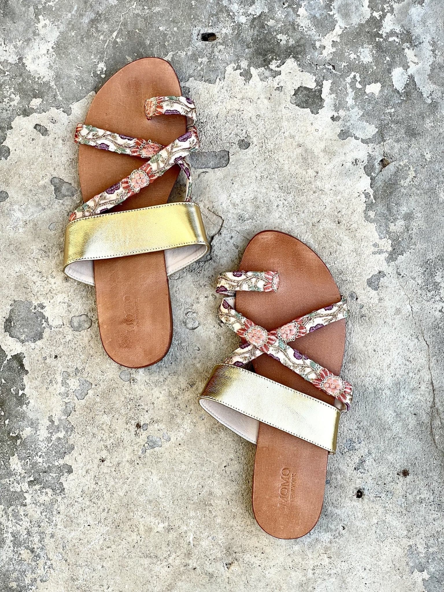 Leather String Sandals - BANGKOK CLOTHING STORE - HANDMADE CLOTHING ...