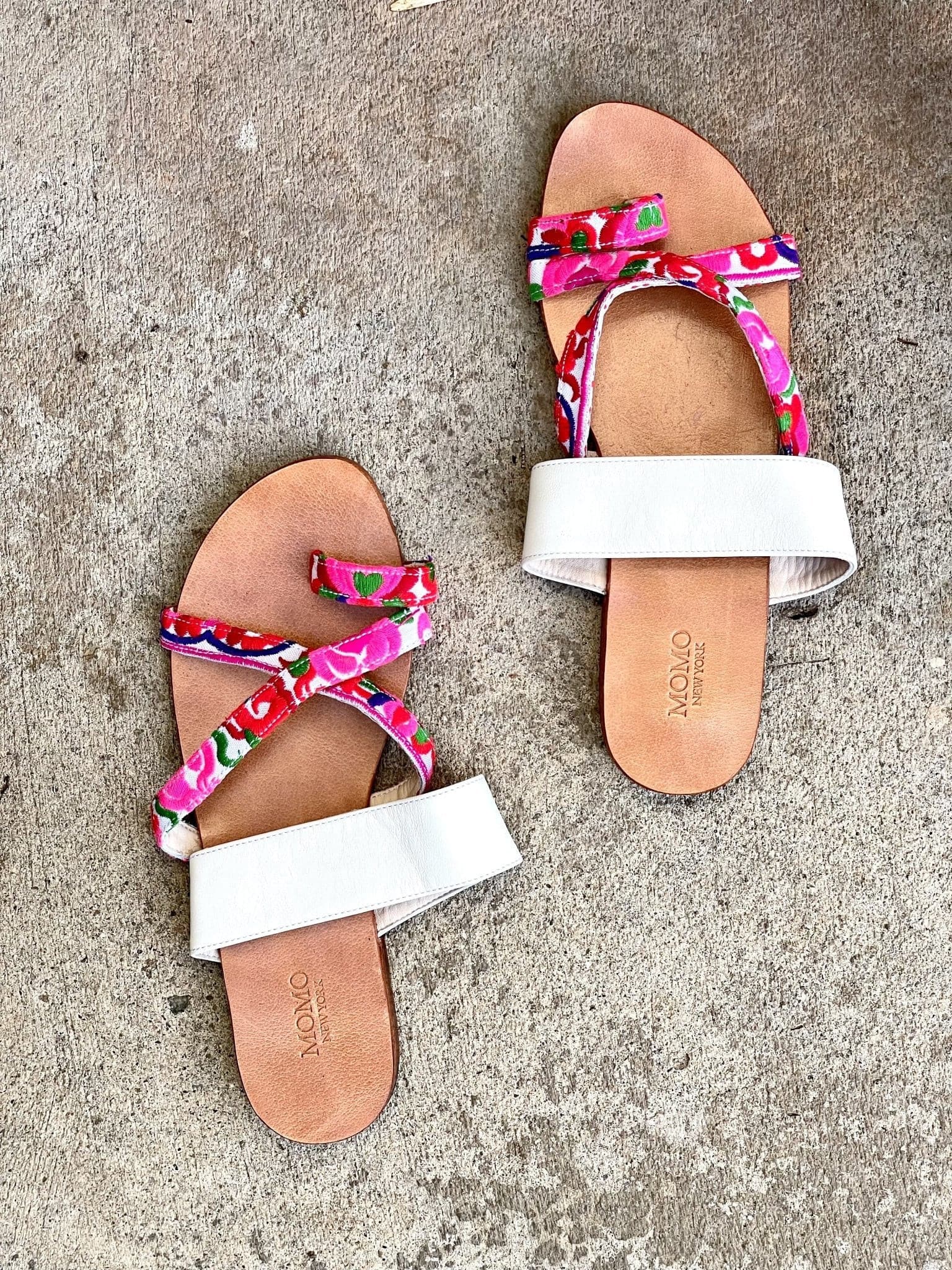 Leather String Sandals - BANGKOK CLOTHING STORE - HANDMADE CLOTHING ...