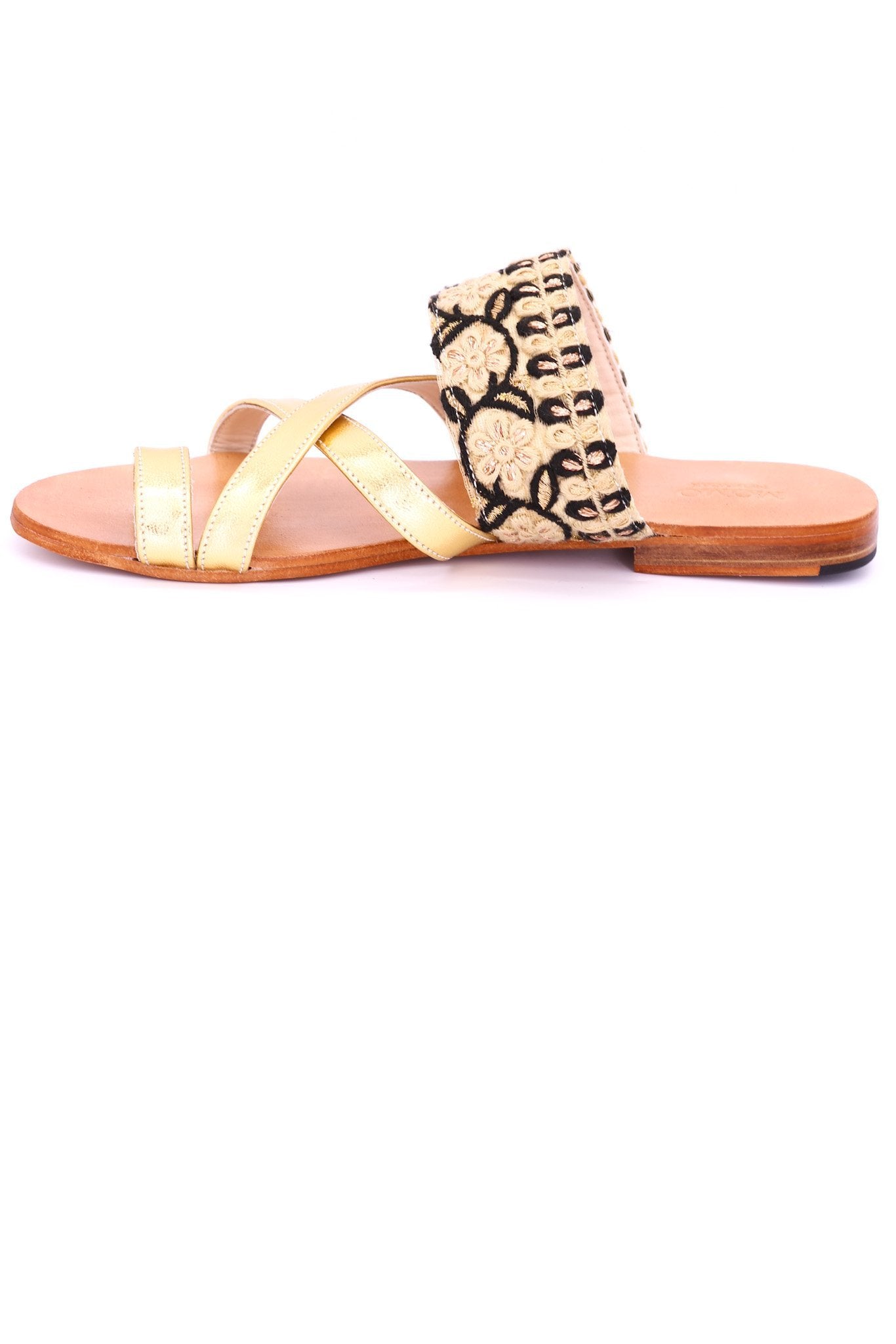 LEATHER STRING SANDALS MABELLA - BANGKOK TAILOR CLOTHING STORE - HANDMADE CLOTHING