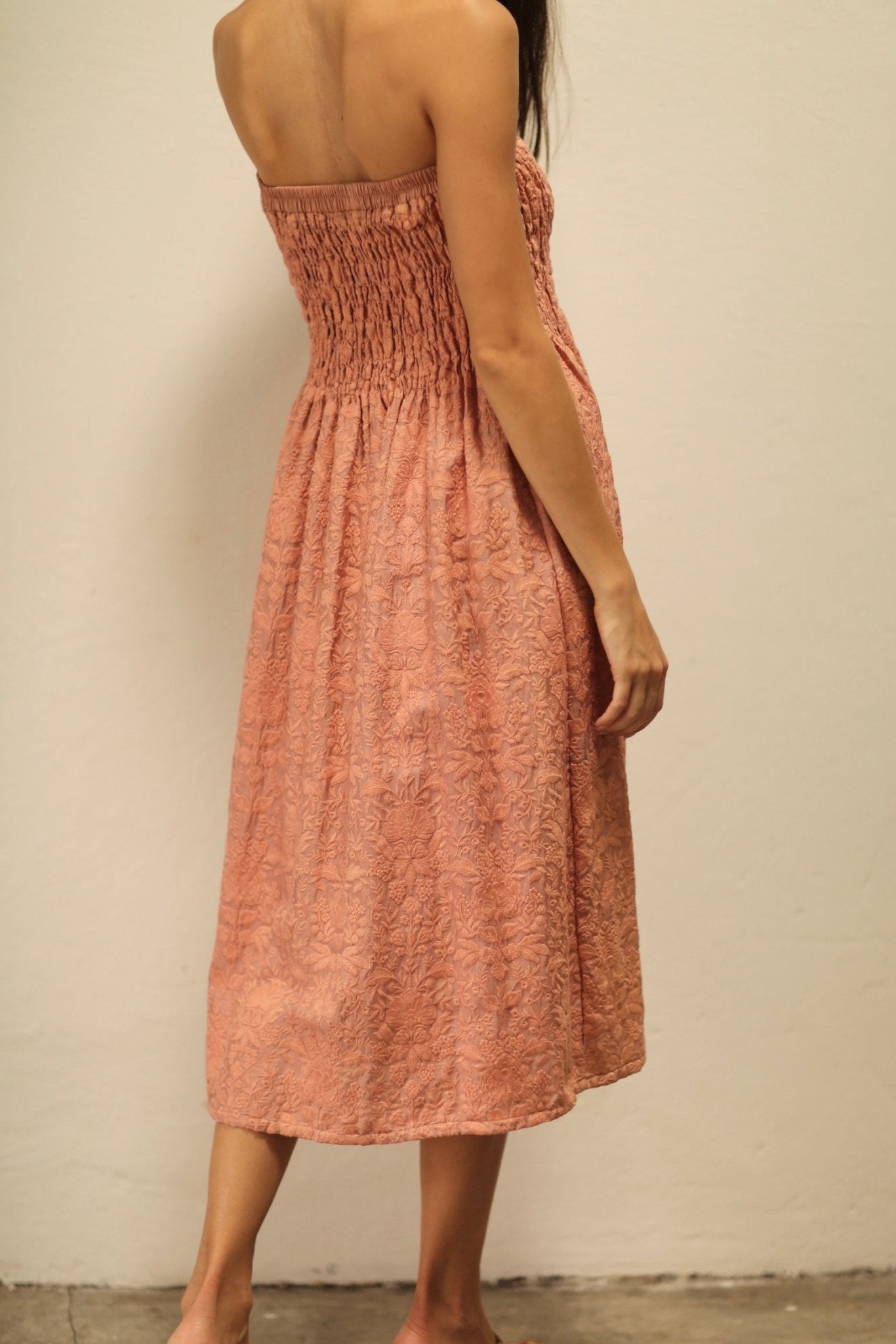 MALAINA DRESS SKIRT - BANGKOK TAILOR CLOTHING STORE - HANDMADE CLOTHING