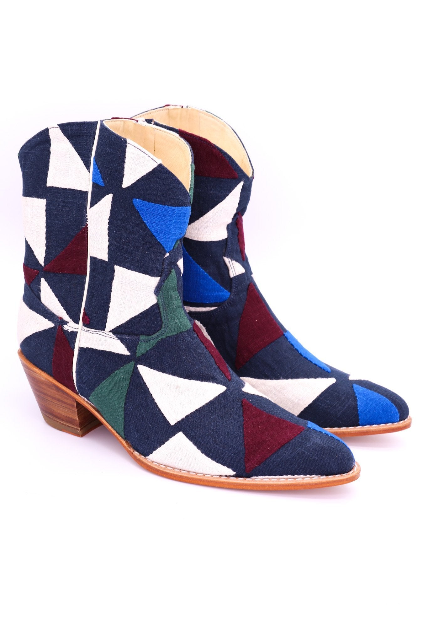 MOSAIC WESTERN BOOTS - BANGKOK TAILOR CLOTHING STORE - HANDMADE CLOTHING