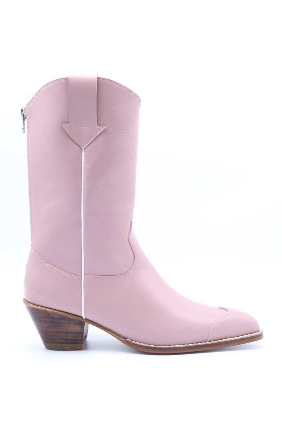 PINK COWBOY BOOTS CLARA - BANGKOK TAILOR CLOTHING STORE - HANDMADE CLOTHING