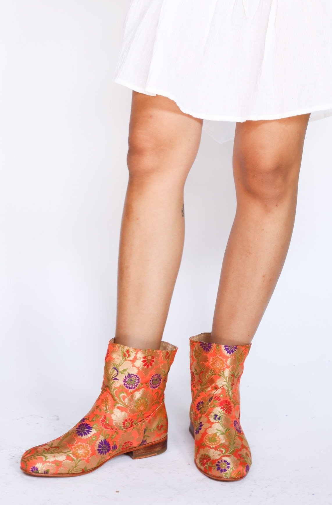 SILK ANKLE BOOTS JUDD - BANGKOK TAILOR CLOTHING STORE - HANDMADE CLOTHING