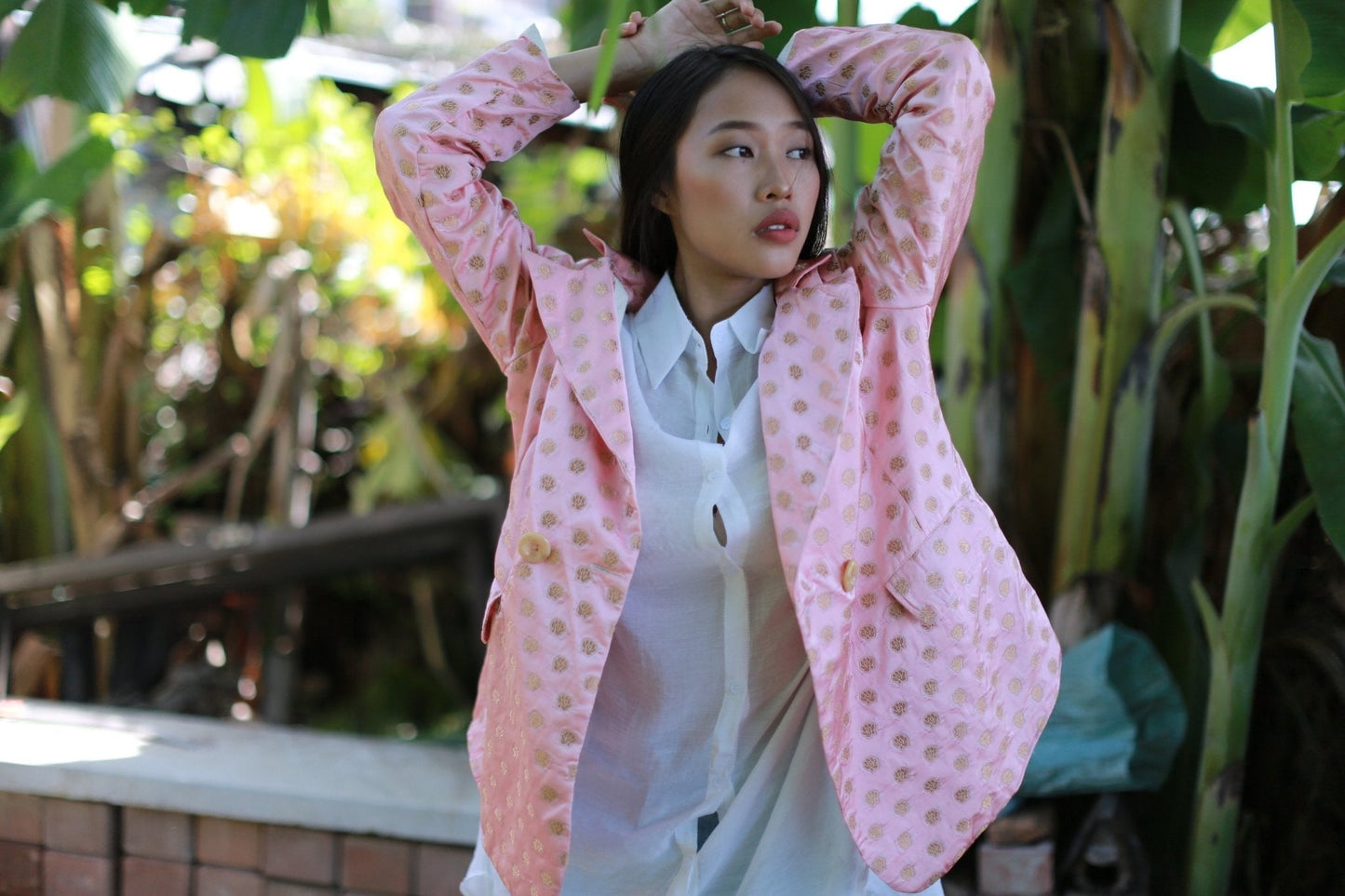 SILK JACKET FRIDA - BANGKOK TAILOR CLOTHING STORE - HANDMADE CLOTHING