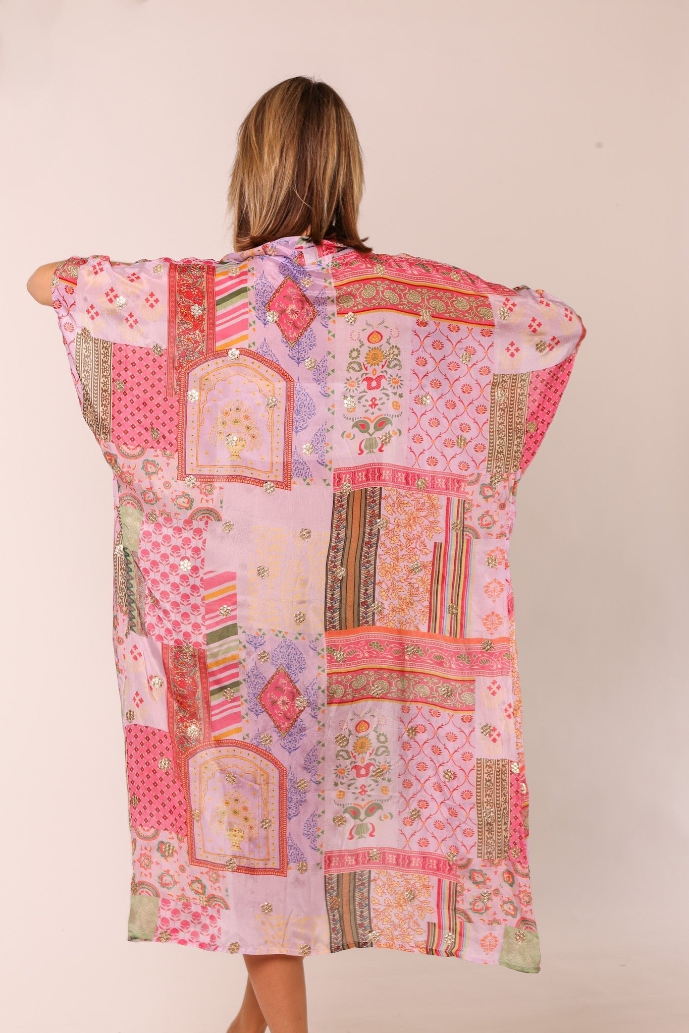 SILK KIMONO RESUKA - BANGKOK TAILOR CLOTHING STORE - HANDMADE CLOTHING