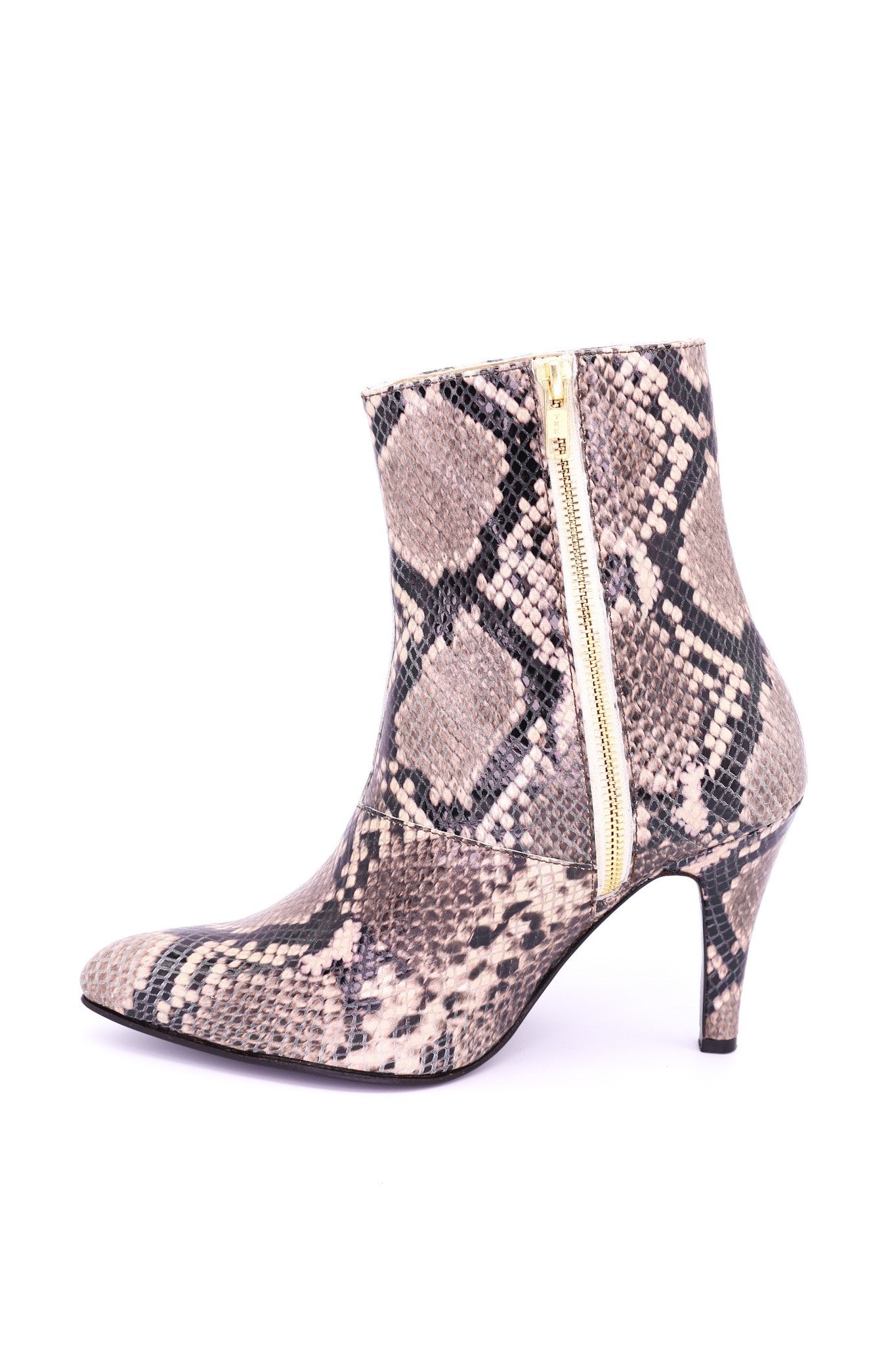 SNAKE HEEL BOOTS TIBY - BANGKOK TAILOR CLOTHING STORE - HANDMADE CLOTHING