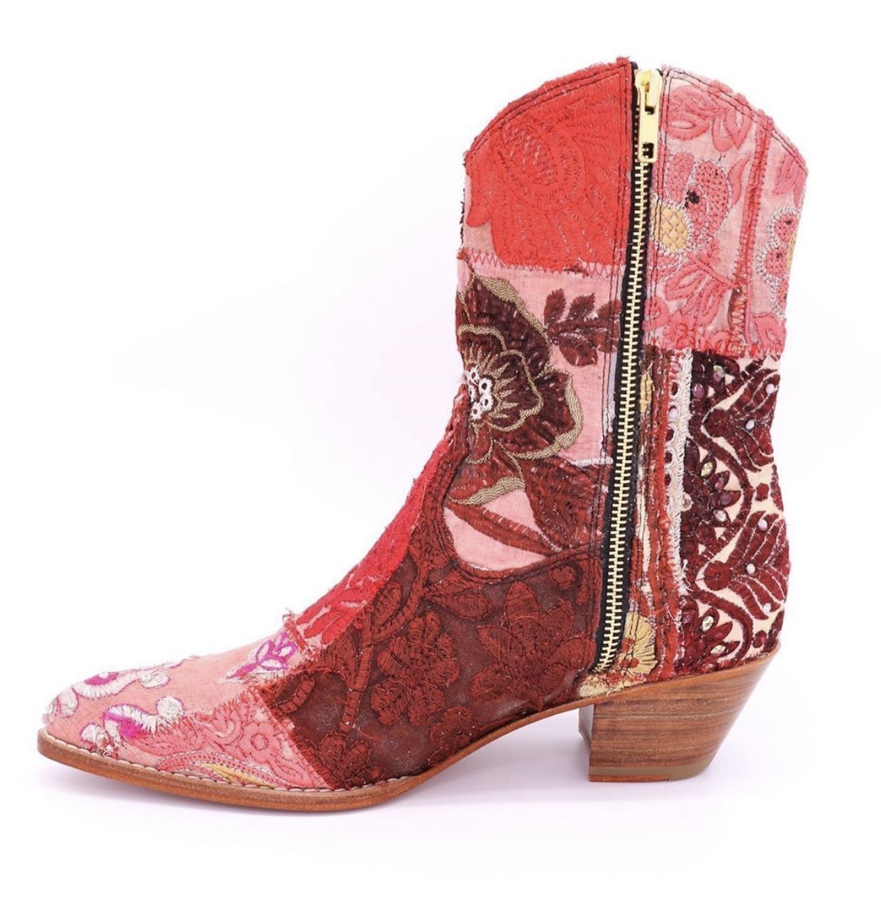 SUNNY DAYS ANKLE BOOTS - BANGKOK TAILOR CLOTHING STORE - HANDMADE CLOTHING