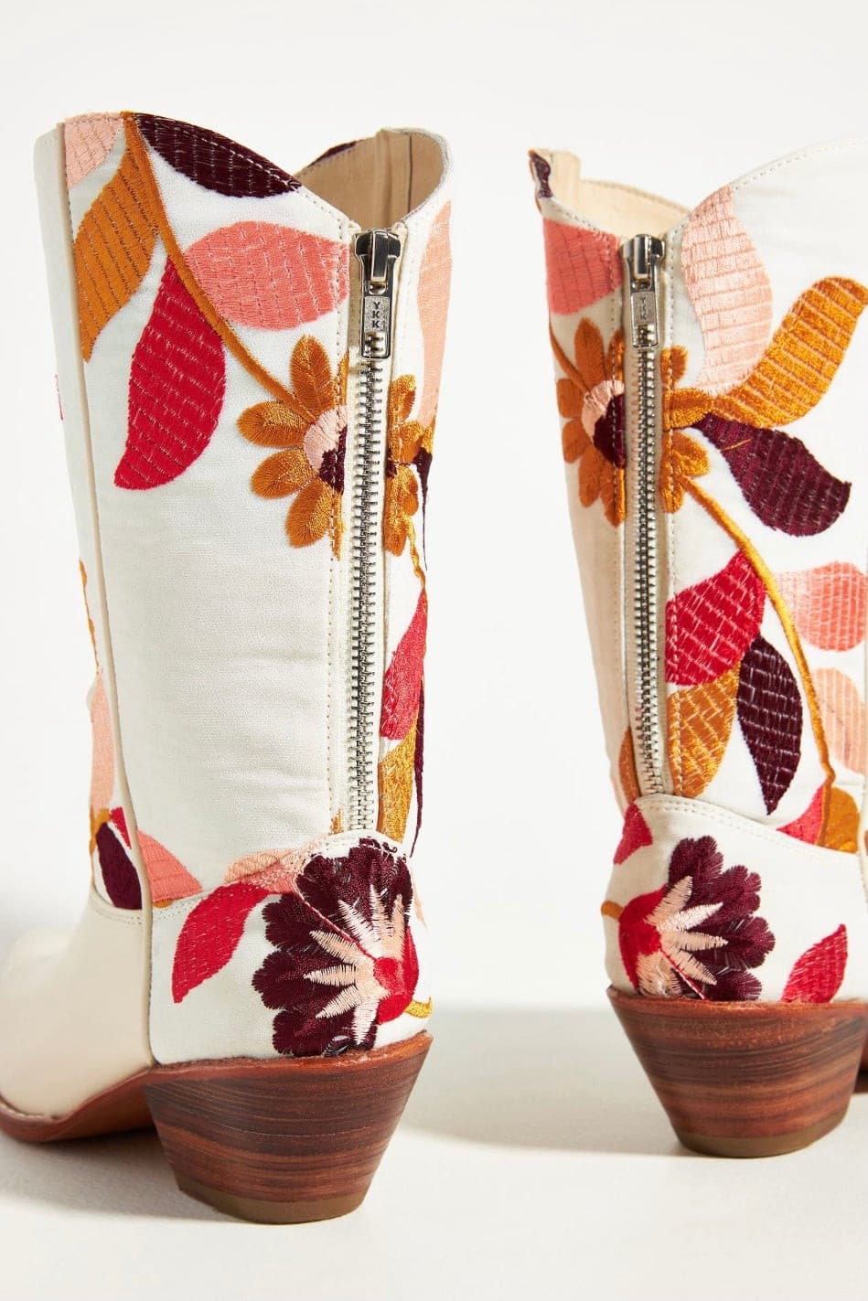 WESTERN EMBROIDERED BOOTS X ANTHROPOLOGIE - BANGKOK TAILOR CLOTHING STORE - HANDMADE CLOTHING