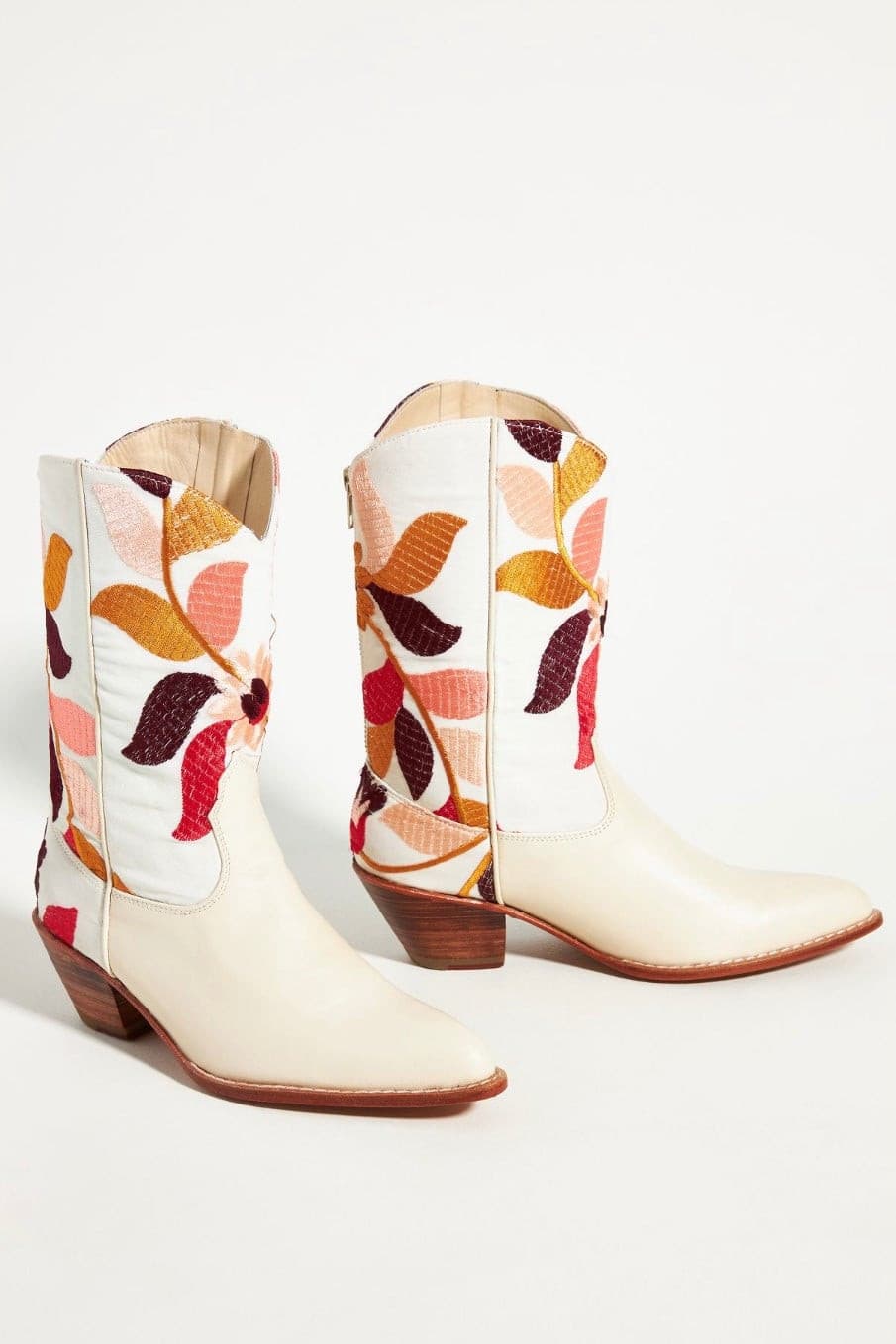 WESTERN EMBROIDERED BOOTS X ANTHROPOLOGIE - BANGKOK TAILOR CLOTHING STORE - HANDMADE CLOTHING