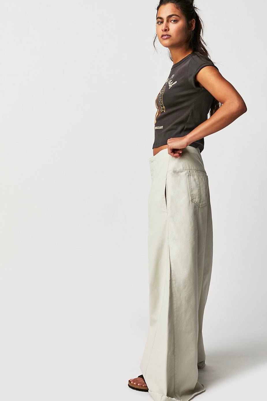 WIDE LEG PANTS SANDY - BANGKOK TAILOR CLOTHING STORE - HANDMADE CLOTHING